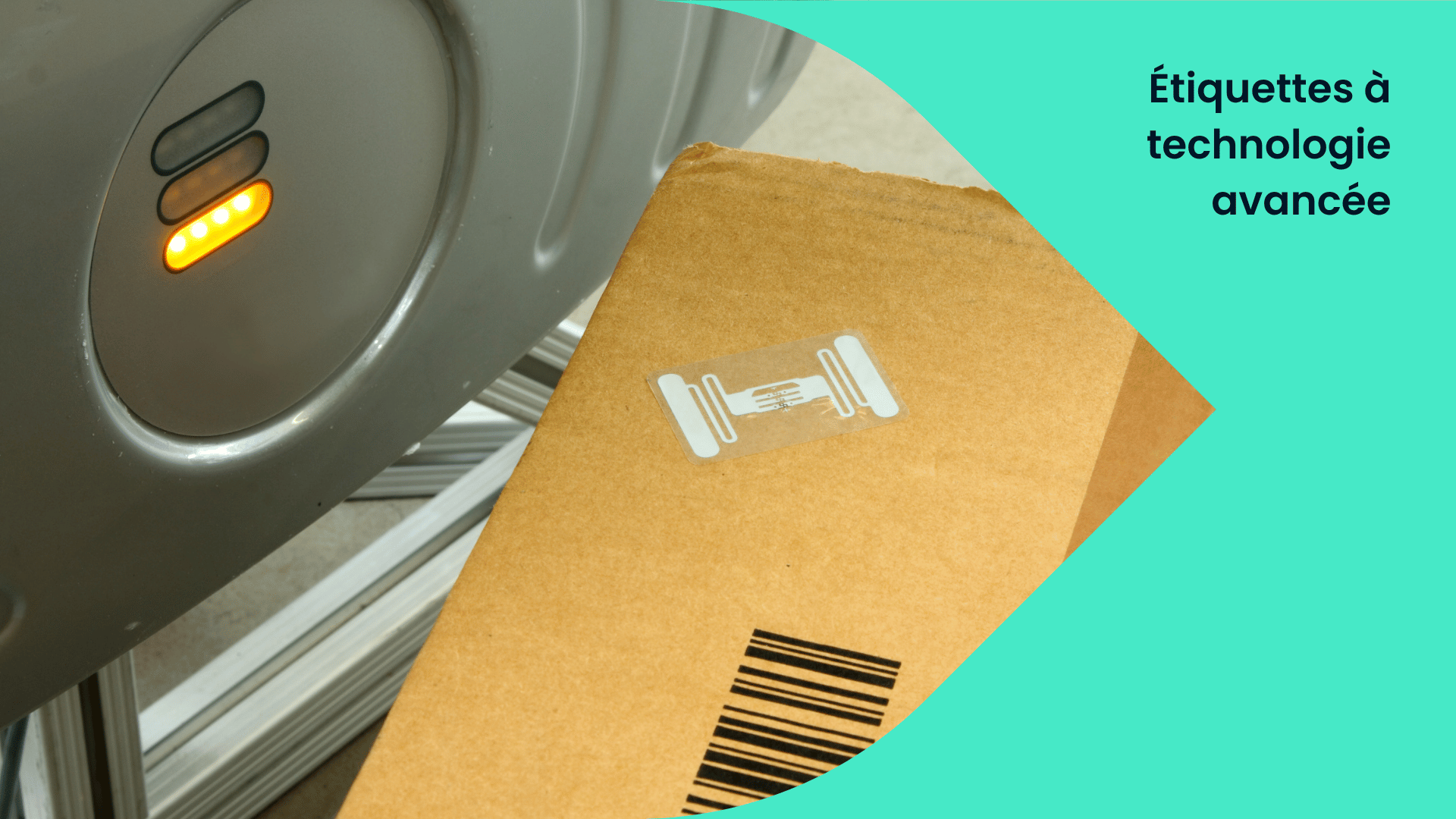 Étiquettes d'expédition à technologie avancée : RFID et NFC