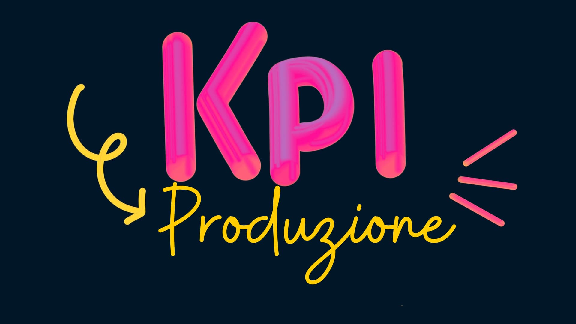 14 KPI di produzione da conoscere per una gestione ottimizzata