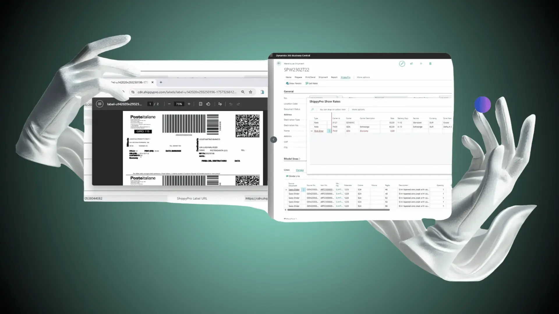 Microsoft Dynamics 365 Business Central + ShippyPro : expédiez plus rapidement, avec un contrôle total