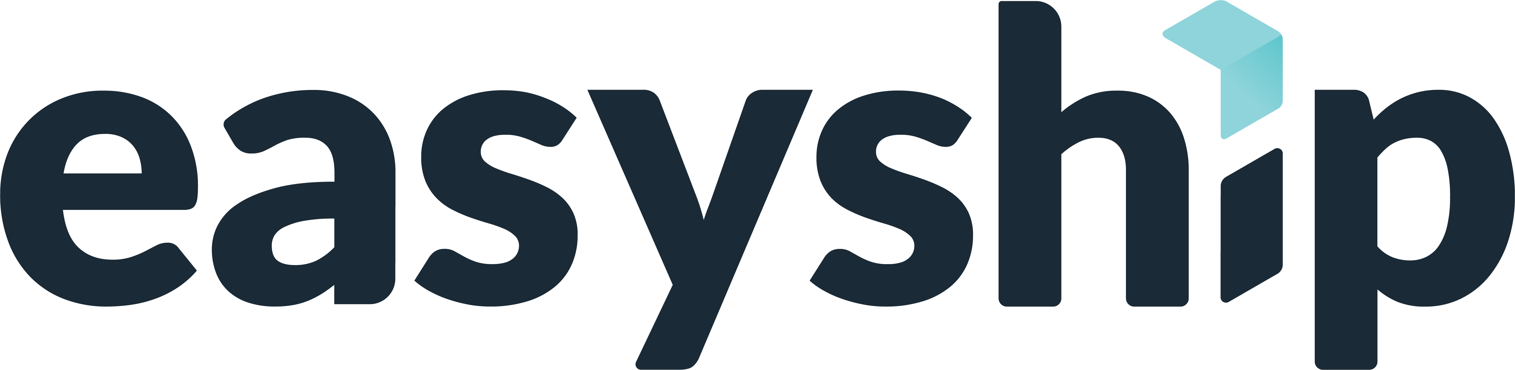 Easyship Logo globale Versandplattform USA Asien-Pazifik internationale Carrier