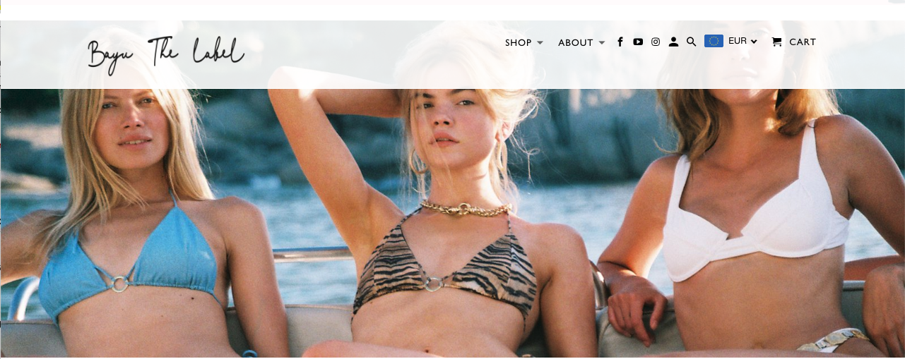 Vendre des bikinis dans des pays où il fait froid et nuageux: Bayu The Label