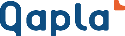 Qapla Logo italienische Versandsoftware Post-Purchase Tracking Benachrichtigungen